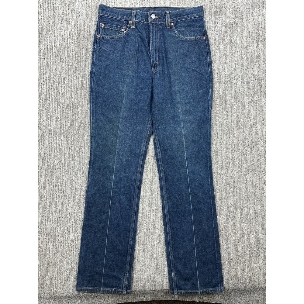 Vintage 90s Levis 517 Jeans Mens 34x36 (fits 34x36.5)Fade Blue Denim Made In USA